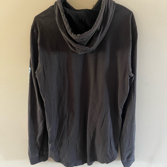 Hollister Dark Hoodie with Neon Highlights - Picture 3 of 3